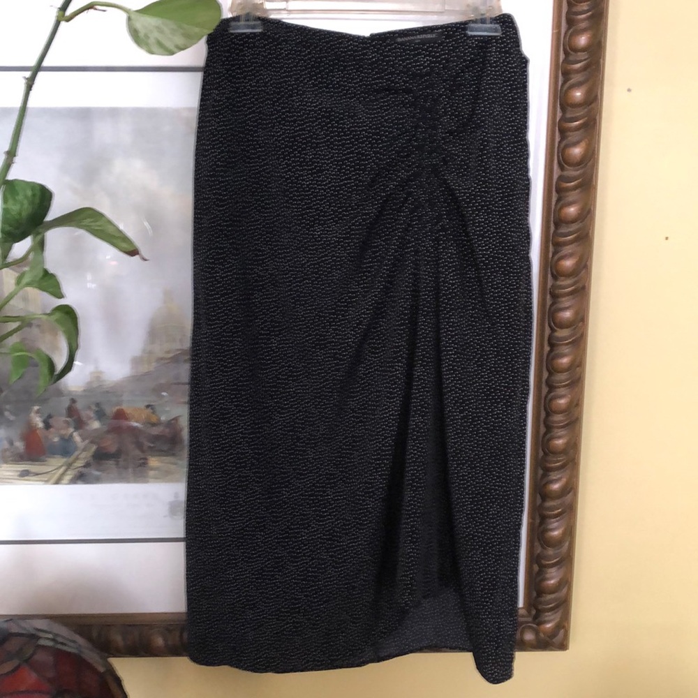 Midi skirt Banana Republic polka dot